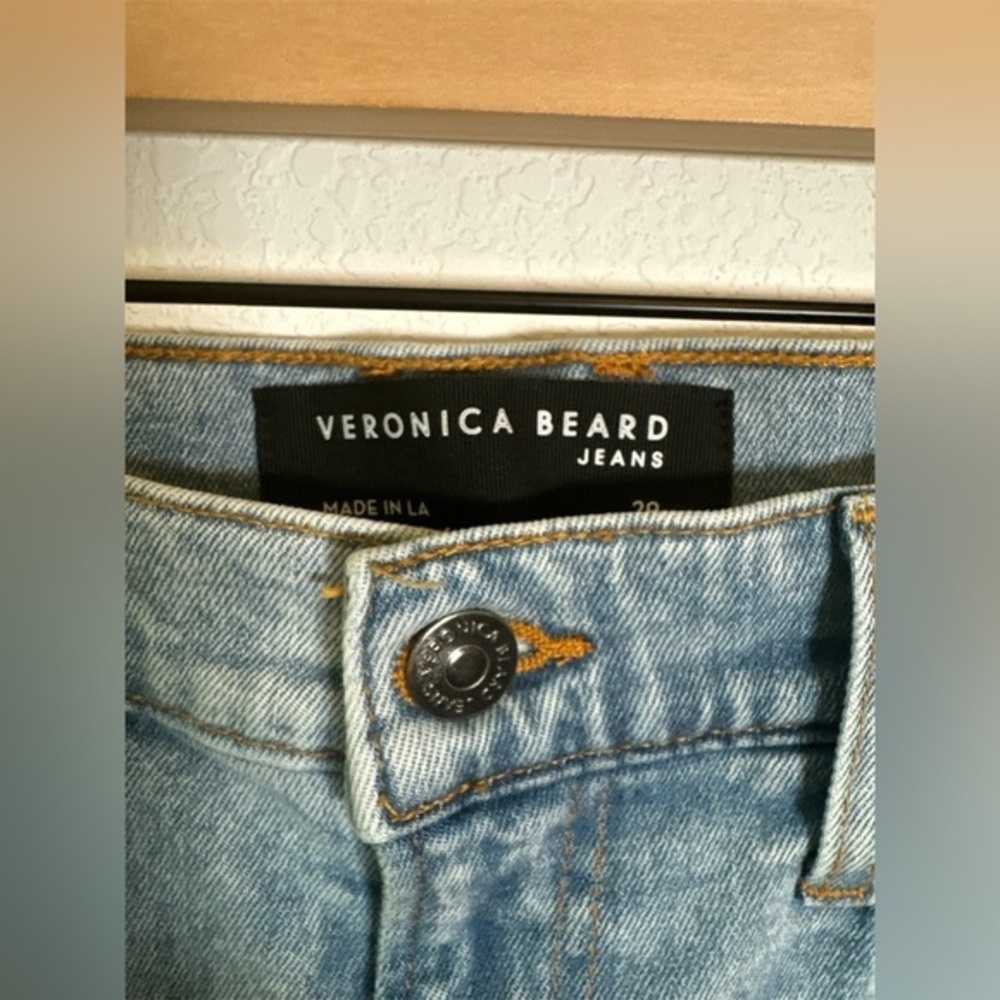 Veronica Beard Joey Straight Leg‎ High Rise Jeans Size 29 - Picture 6 of 9